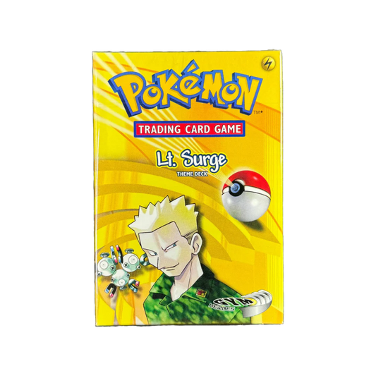 Pokémon TCG: Gym Heroes Lt. Surge Theme Deck - Sealed