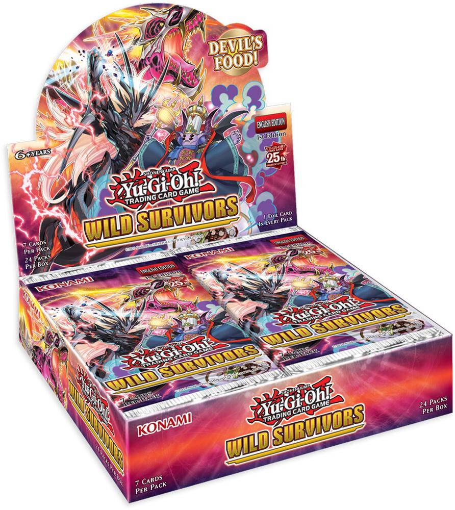 Yu Gi Oh! TCG: Wild Survivors Booster Box [1st Edition]