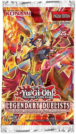 Yu-Gi-Oh! TCG: Legendary Duelists Soulburning Volcano Booster Pack [1st Edition]