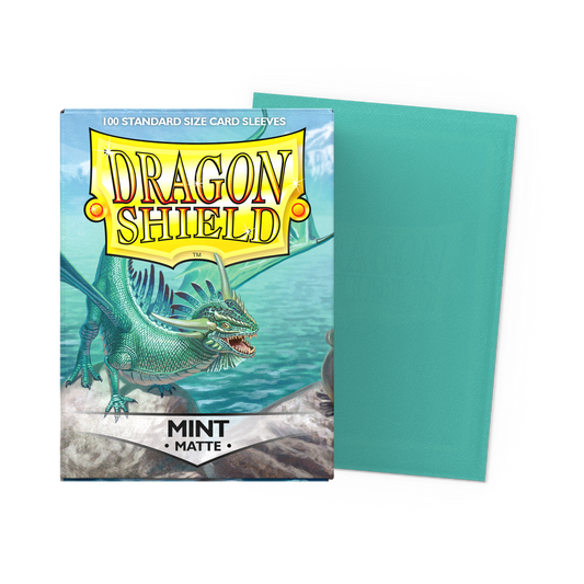 Dragon Shield Outer Sleeves Standard Matte - Mint (100CT)