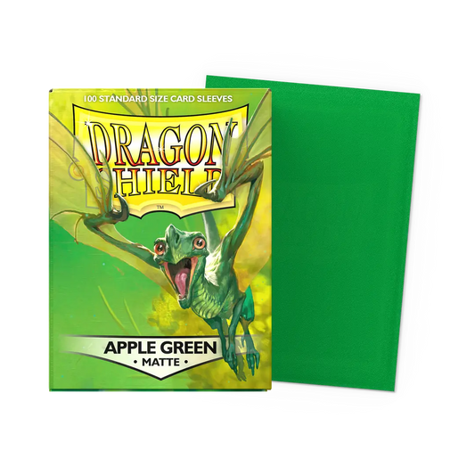 Dragon Shield Outer Sleeves Standard Matte - Apple Green (100CT)