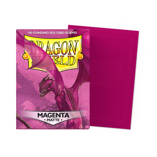 Dragon Shield Outer Sleeves Standard Matte - Magenta (100CT)