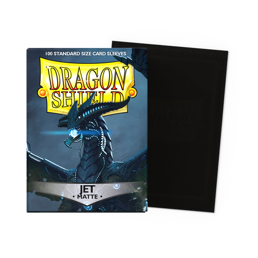 Dragon Shield Outer Sleeves Standard Matte - Jet (100CT)