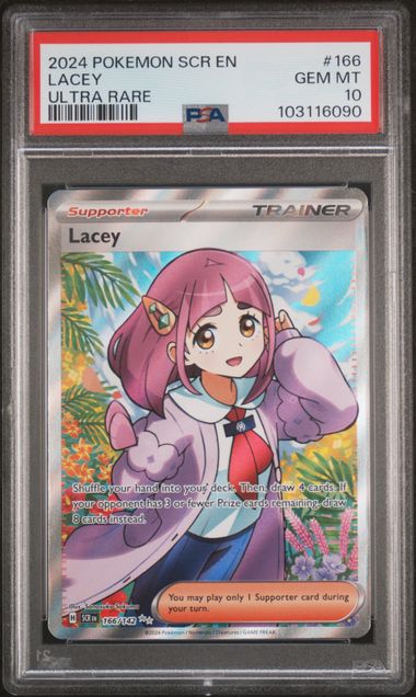 PSA 10 Pokémon TCG: 2024 Lacey 166/142 S&V: Stellar Crown