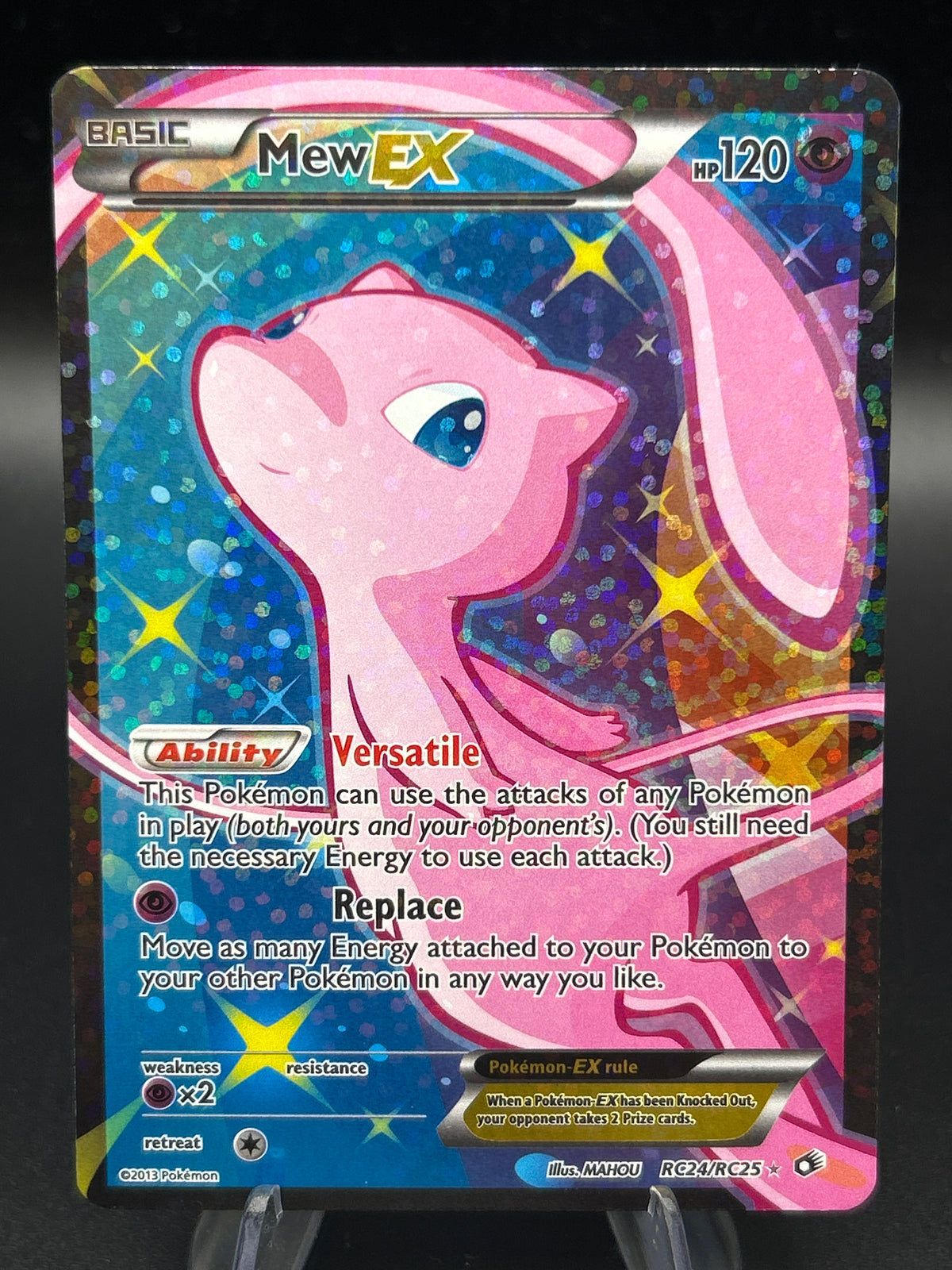 Pokémon TCG: 2013 Mew EX RC24/RC25 BW: Legendary Treasures Radiant Collection