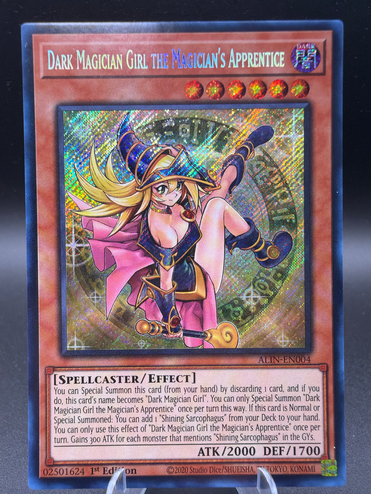 Yu-Gi-Oh! TCG: Dark Magician Girl the Magician's Apprentice  ALIN-EN004 Alliance Insight
