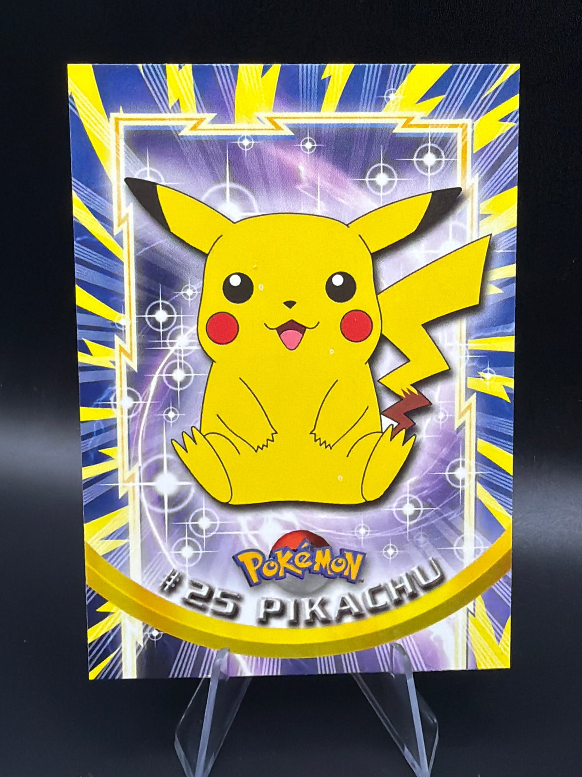 Pokémon: #25 Pikachu - #25 - Topps TV Animation Edition