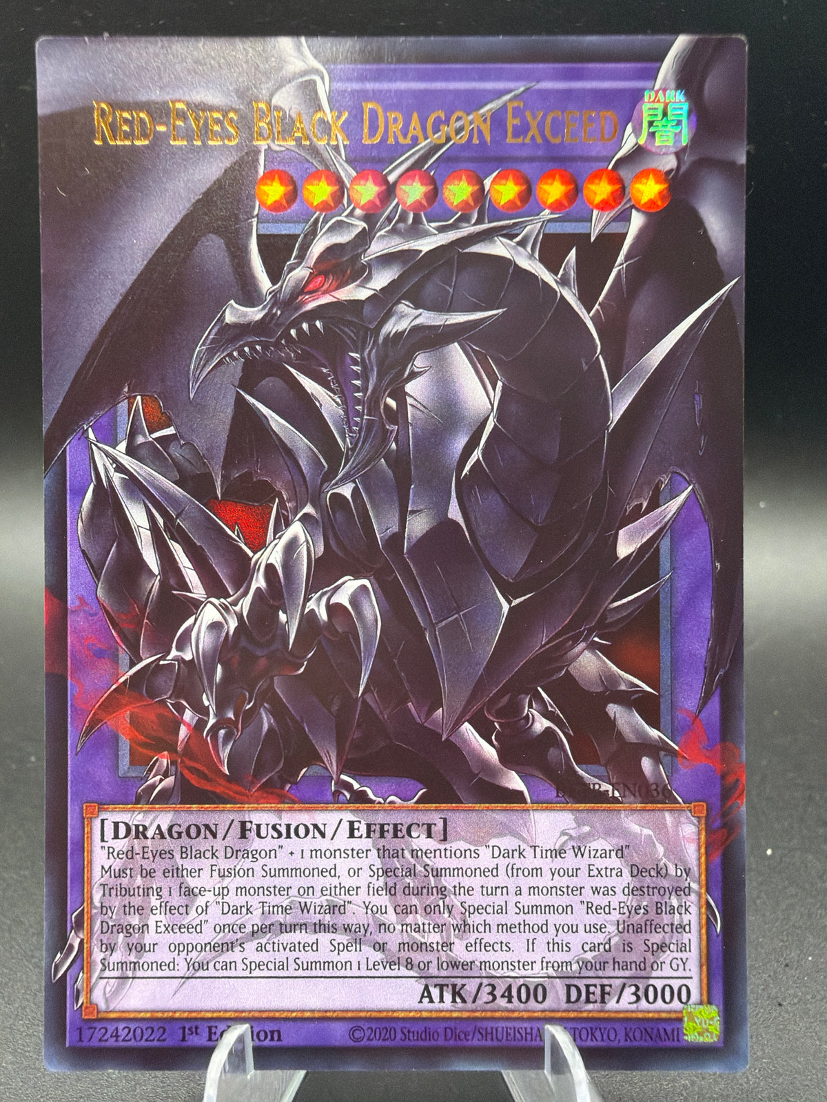 Yu-Gi-Oh! TCG: Red-Eyes Black Dragon Exceed (Extended Art) -BETB-EN036 - Beyond the Brave (BETB)