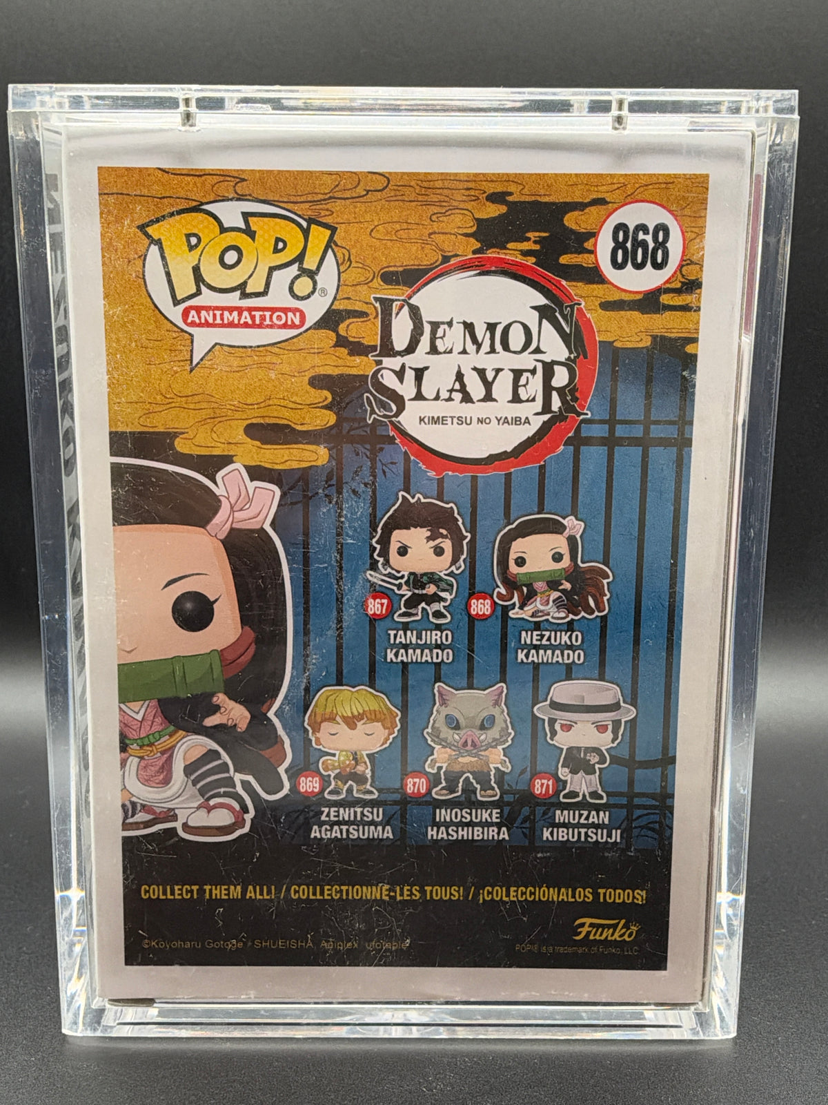 Funko PoP! Animation: Demon Slayer: Nezuko Kamado - 868 - Signed with Quote