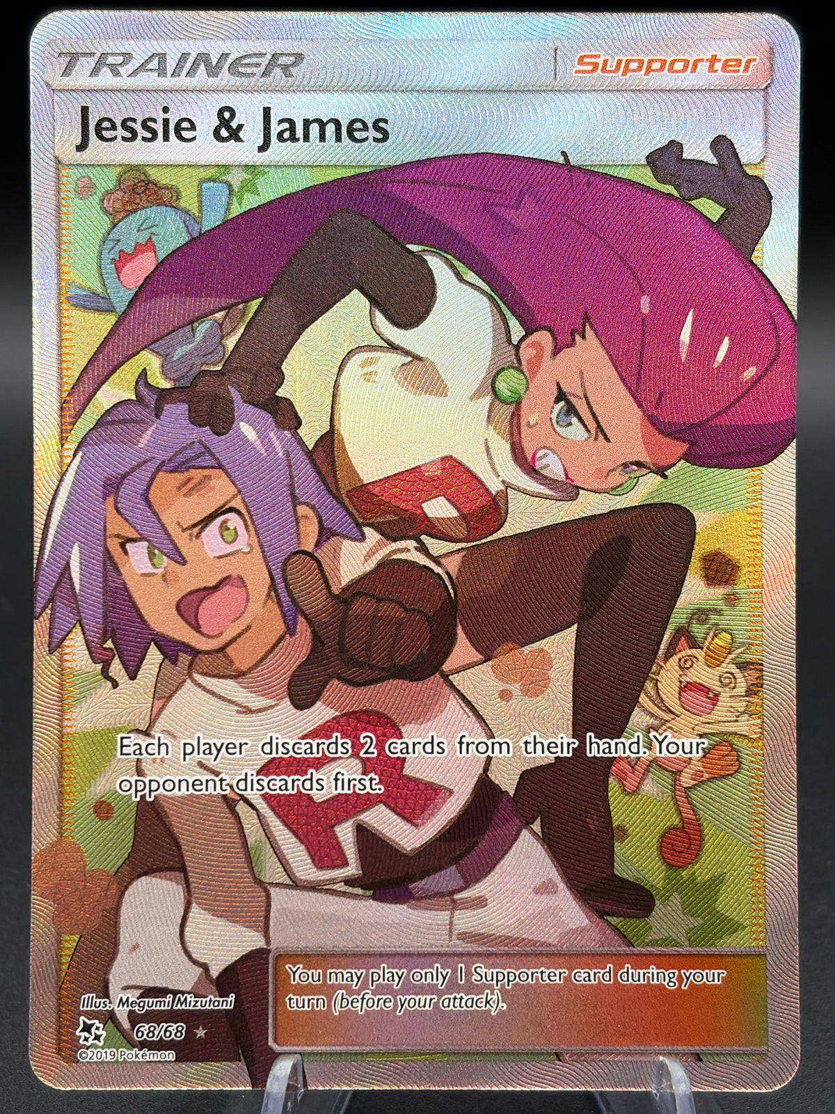 Pokémon TCG: 2019 Jessie & James - 68/68 - Hidden Fates