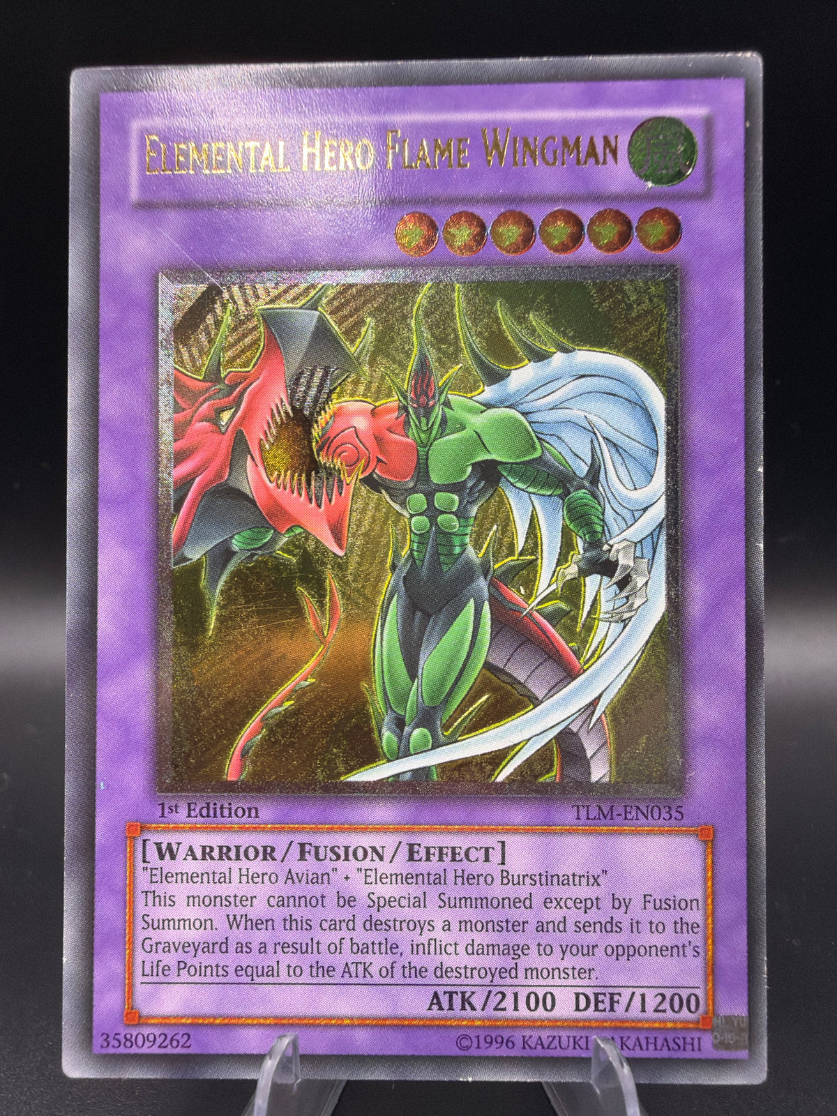 Yu-Gi-Oh! TCG: Elemental HERO Flame Wingman 1ST Edition -TLM-EN035- The Lost Millennium (TLM)