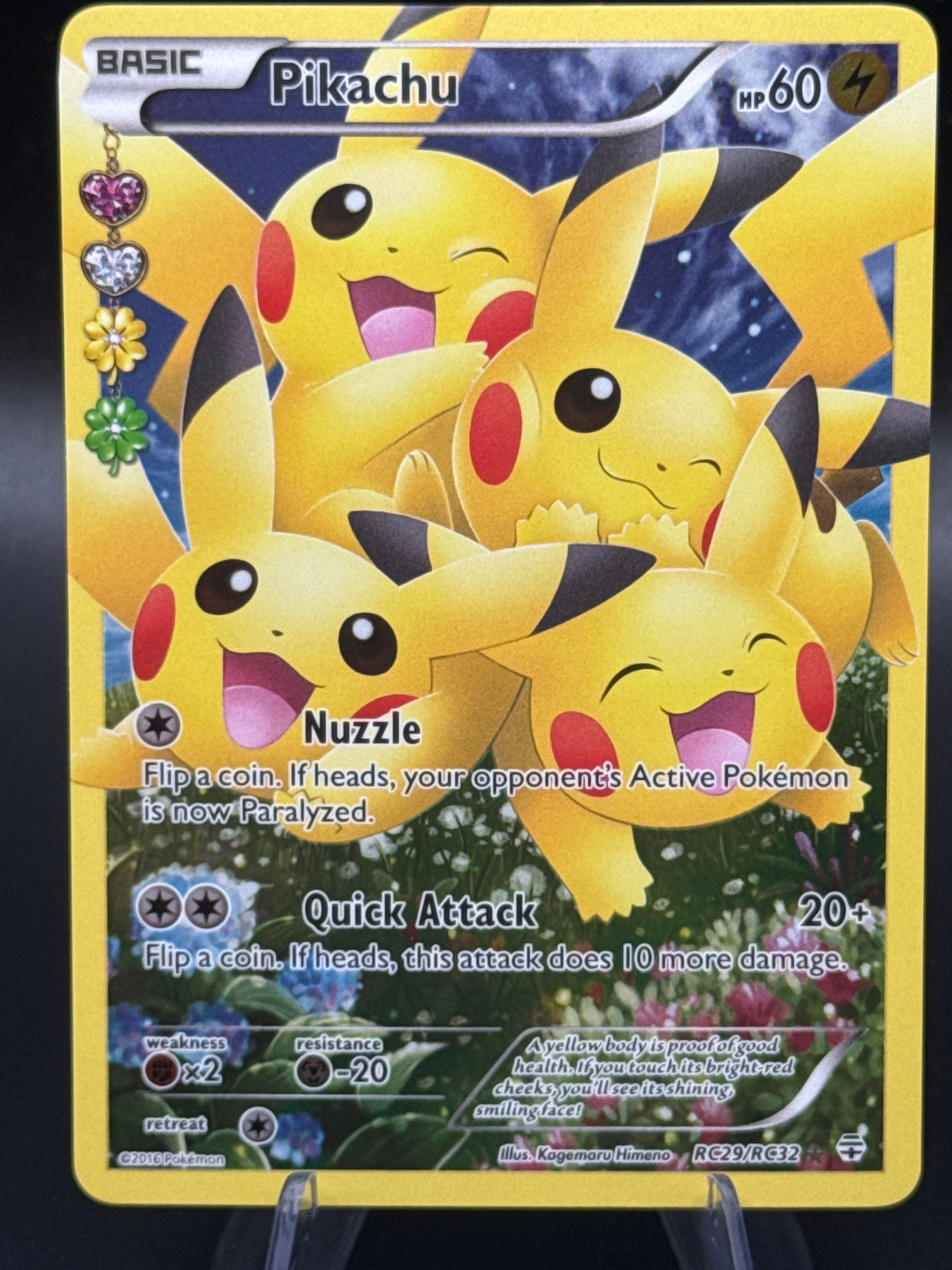 Pokémon TCG: 2016 Pikachu - RC29/RC32 - XY: Generations - Radiant Collection