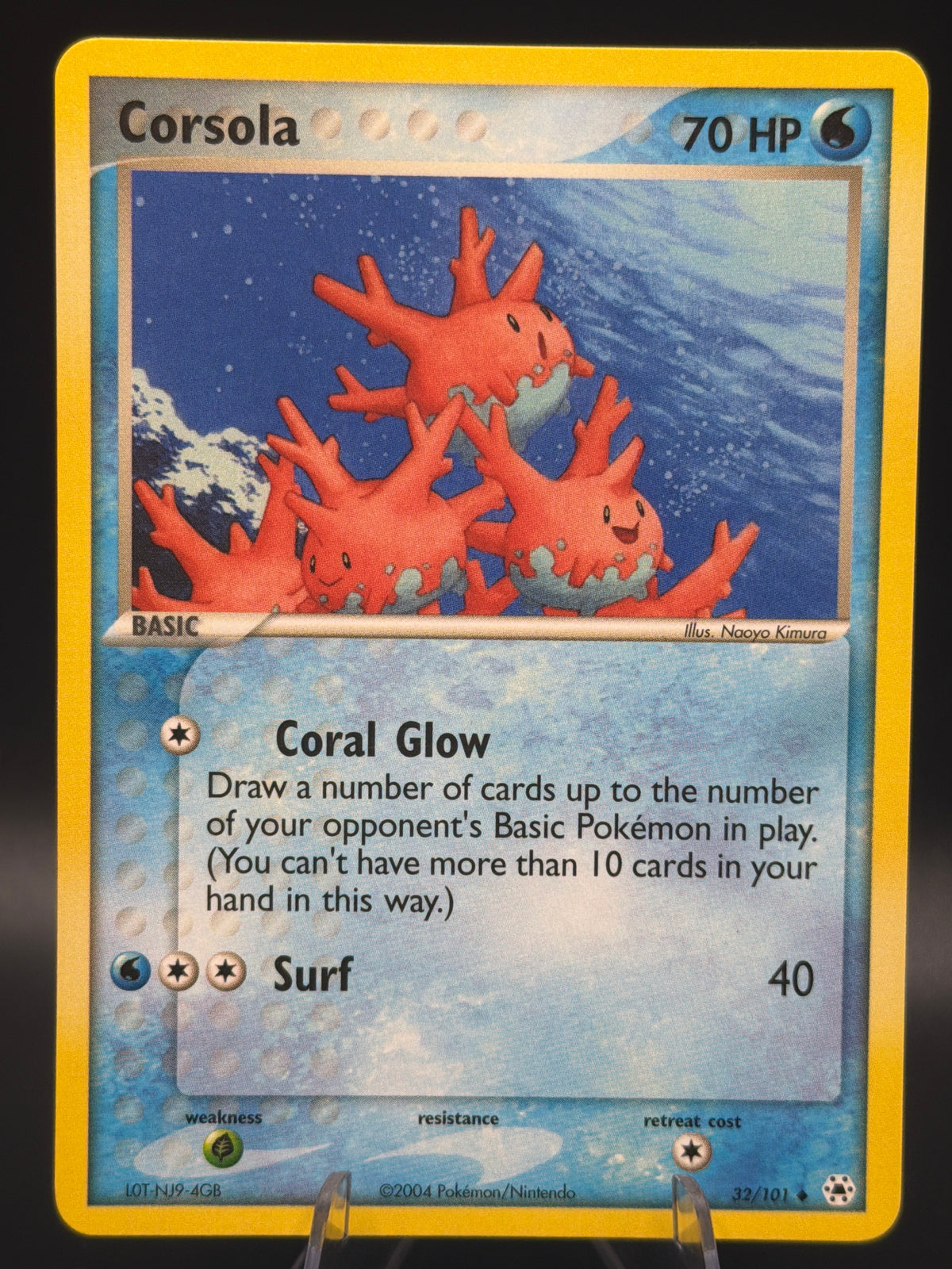 Pokémon TCG: 2004 Corsola 32/101 - EX Hidden Legends (HL)
