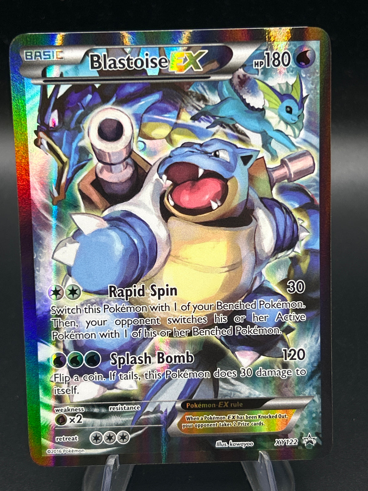 Pokémon TCG: 2016 Blastoise EX XY122 XY: Promos