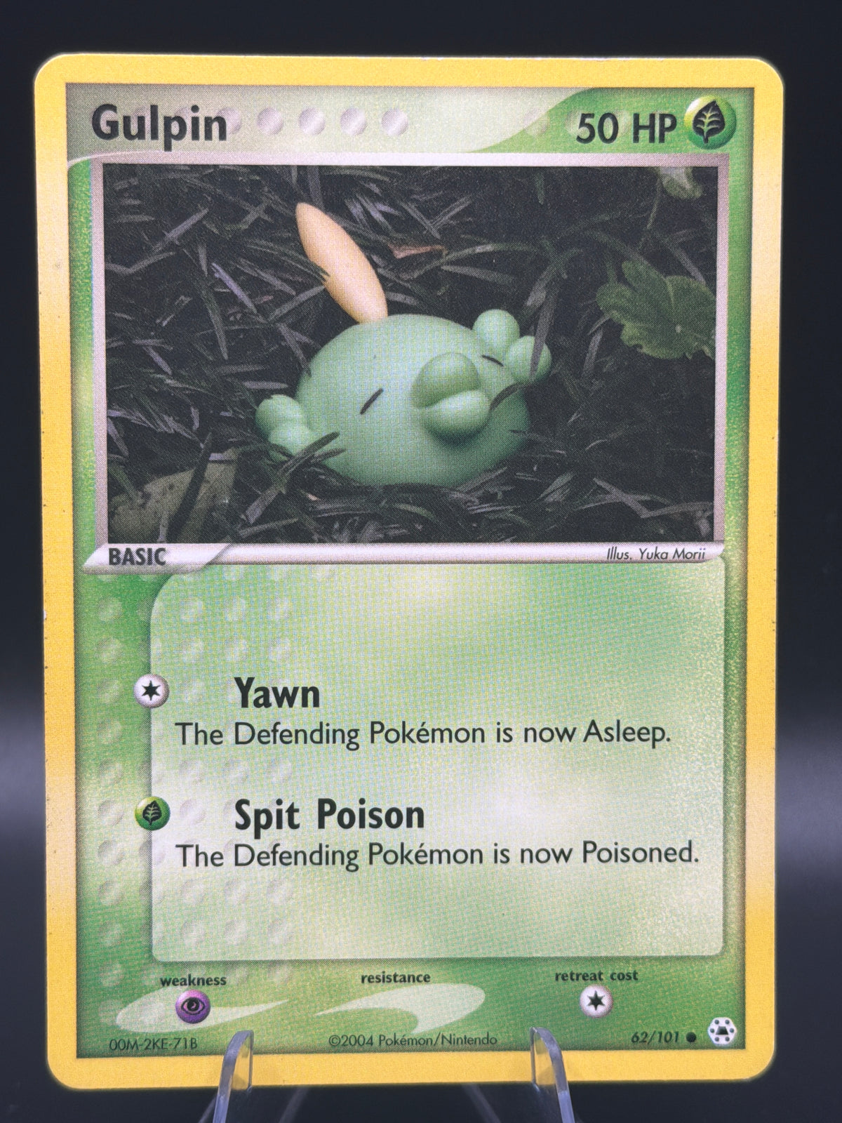 Pokémon TCG: 2004 Gulpin 62/101 - EX Hidden Legends (HL)