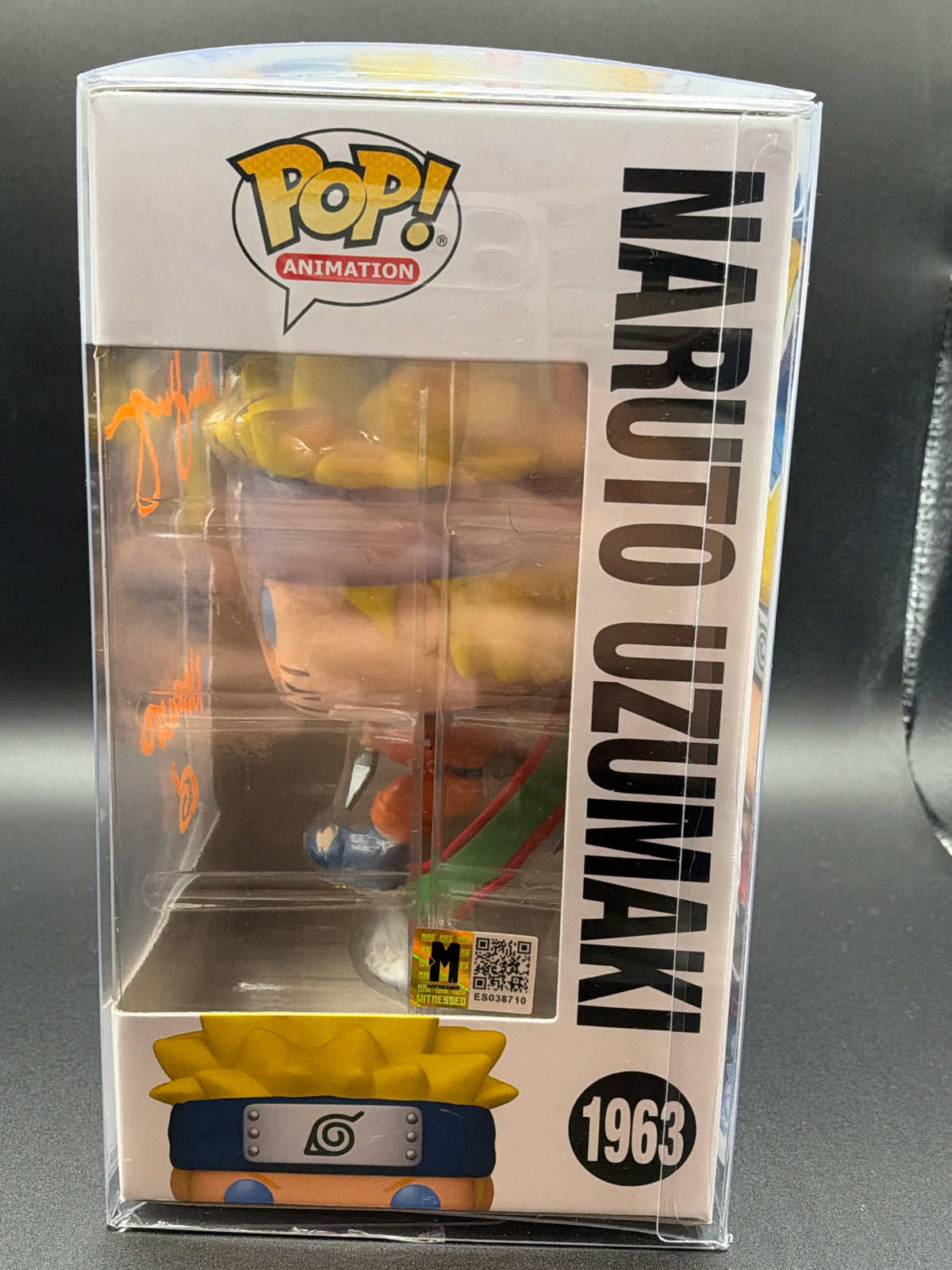 Funko PoP! Animation: Naruto Uzumaki - 1963 -  Signed with Drawing