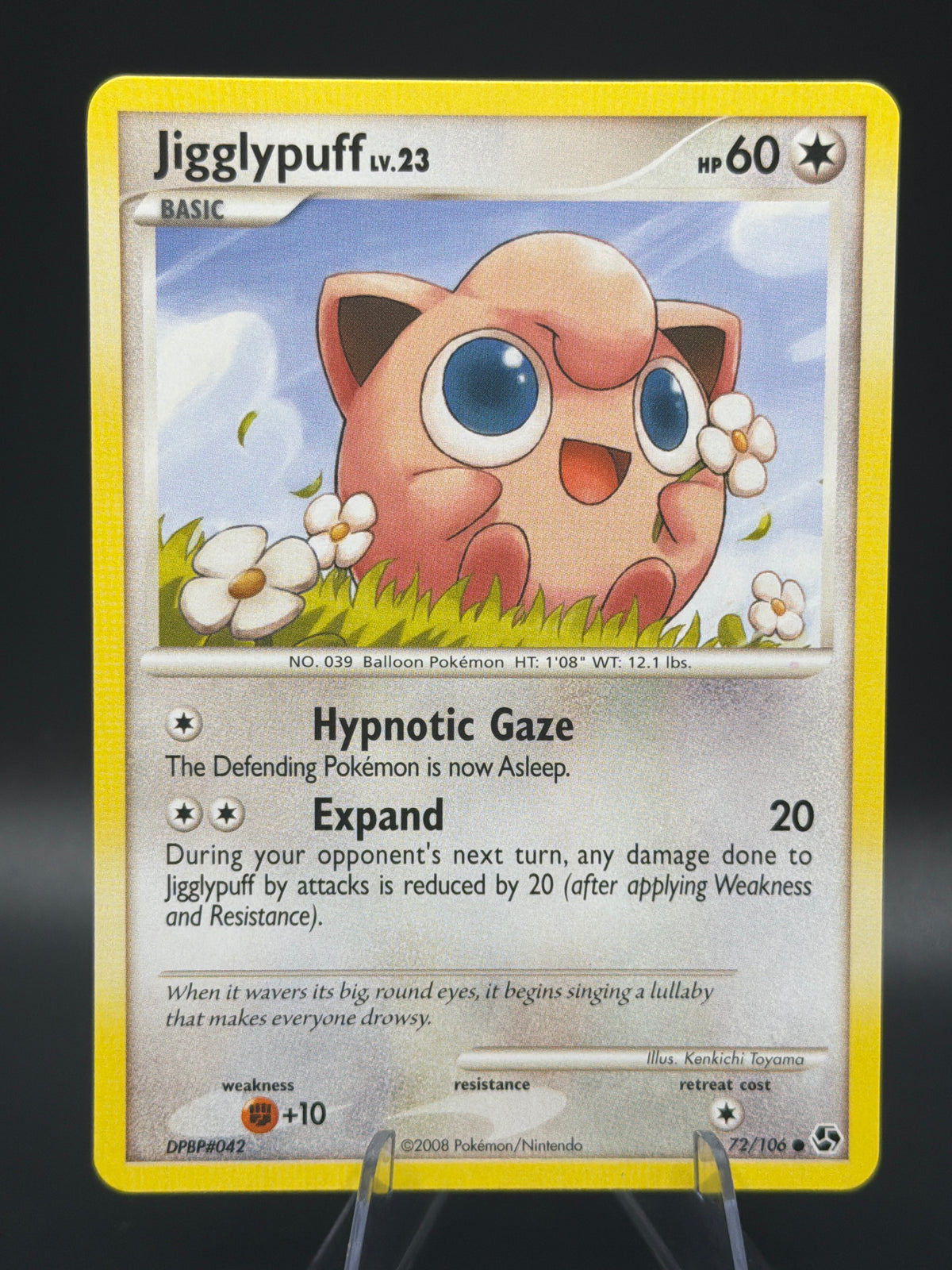 Pokémon TCG: 2008 Jigglypuff 72/106 - Great Encounters (GE)