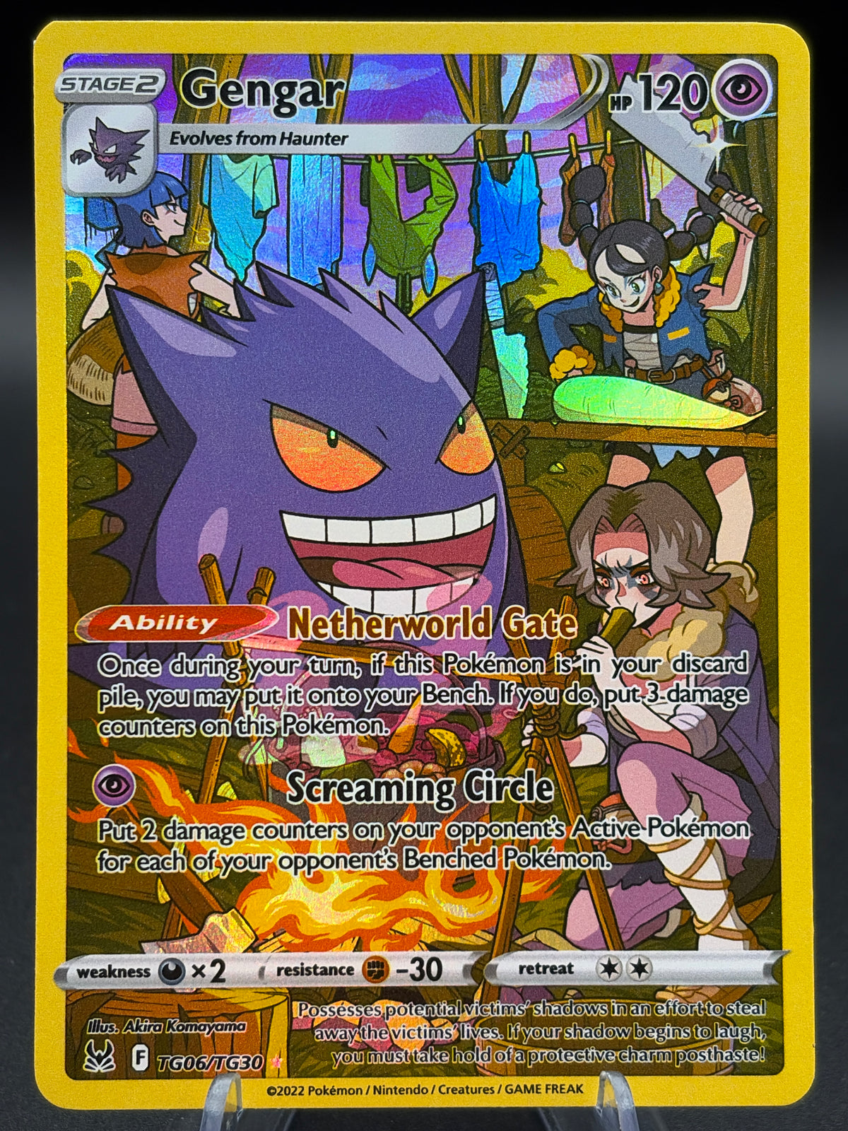 Pokémon TCG: 2022 Gengar TG06/TG30 SWSH: Lost Origin Trainer Gallery