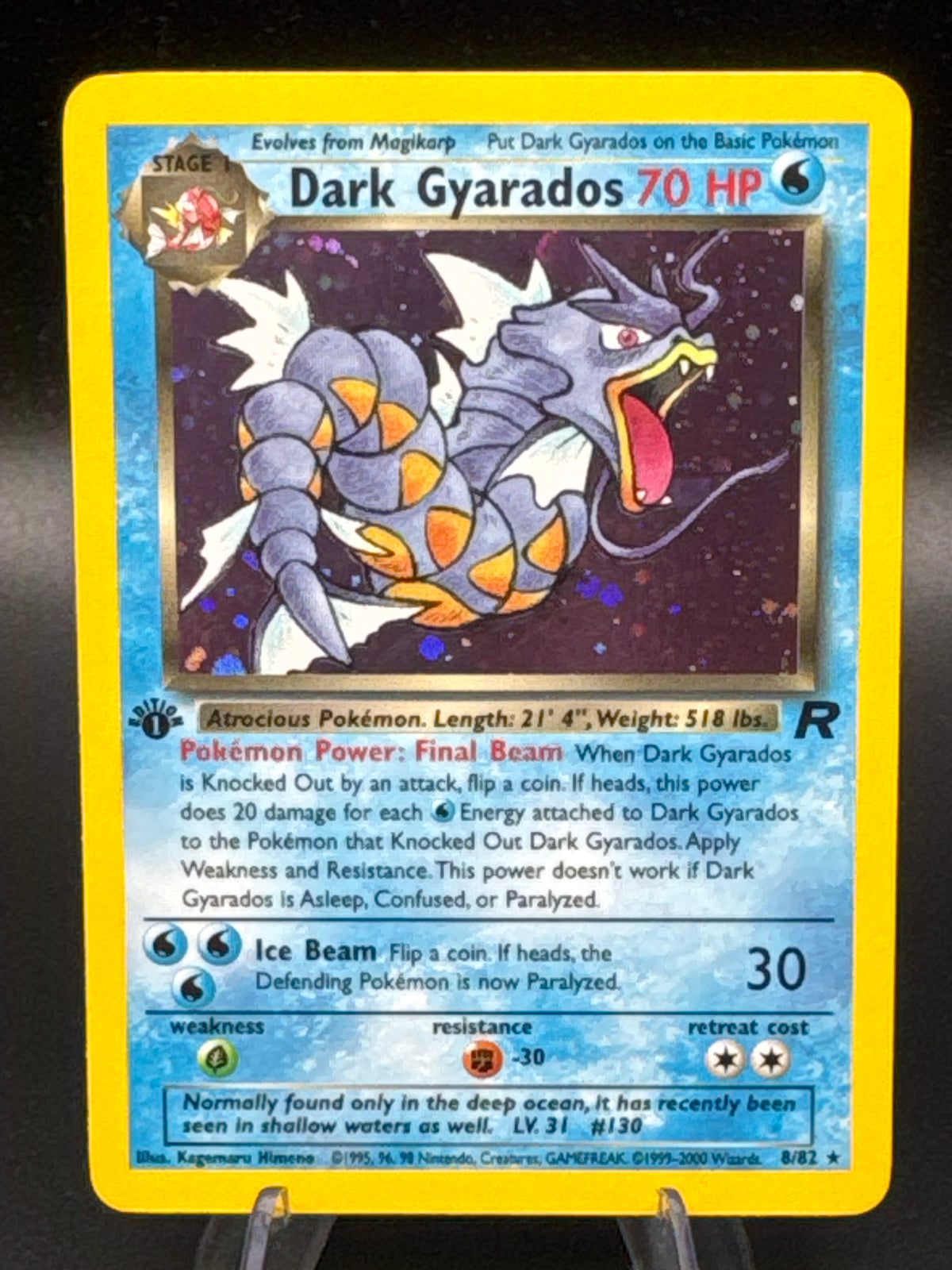 Pokémon TCG: 2000 Dark Gyarados - 8/82 - Team Rocket