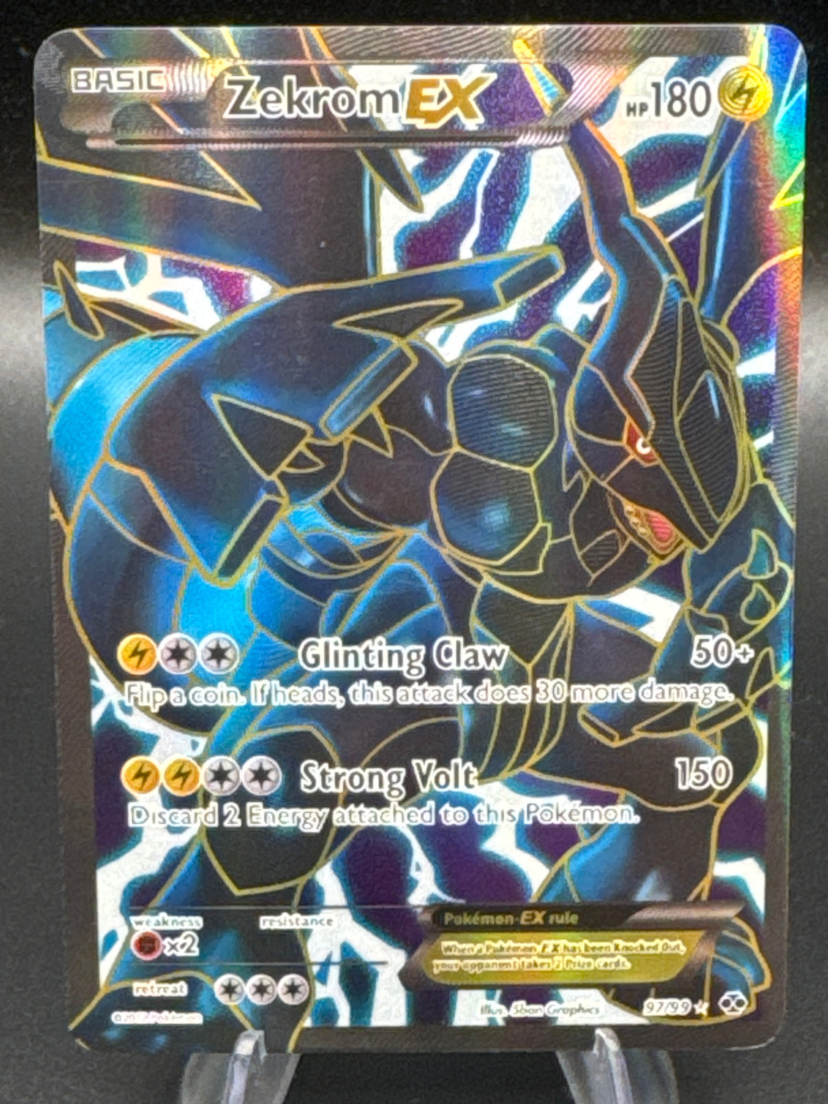 Pokémon TCG: 2013 Zekrom ex - 97/99 - Next Destinies