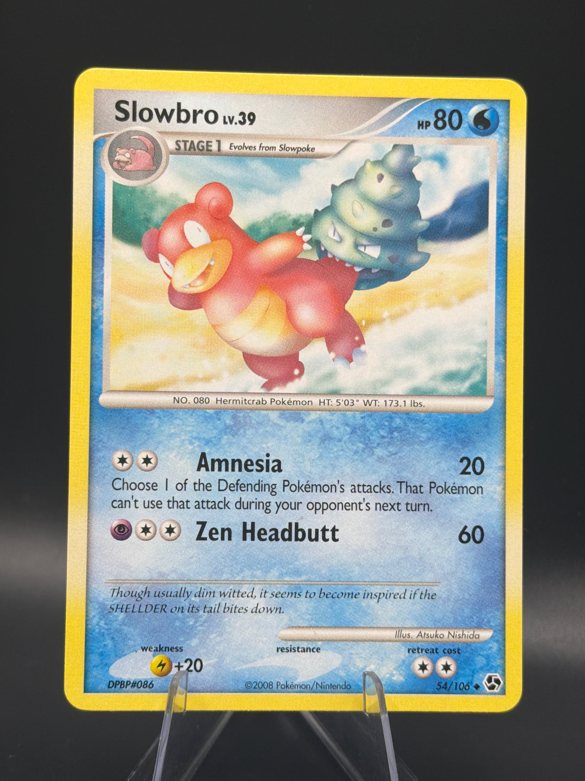 Pokémon TCG: 2008 Slowbro 54/106 - Great Encounters (GE)