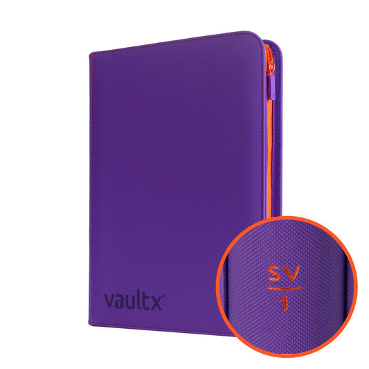 Vault X: 9-Pocket Exo-Tec® Zip Binder - Pokémon Inspired - Set Binder - SV1-10