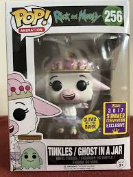 Funko PoP! Animation: Rick and Morty: Tinkles / Ghost in a Jar - 256 - (2017 Summer convention Exclusive)