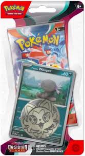 Pokémon TCG: Obsidian Flames Single Pack Blister [Paldean Wooper]