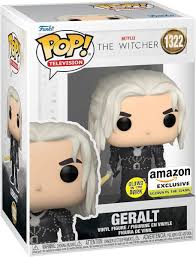Funko PoP! The Witcher: Geralt 1322 (Amazon Exclusive)(Glows in the Dark)