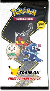 Pokémon TCG: Train On First Partner Pack (Alola)