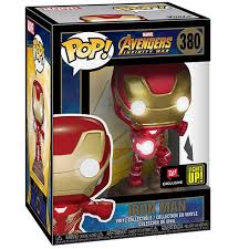 Funko PoP! Marvel: Iron Man ( Avengers Infinity War) 380 (Walgreen exclusive Lights Up!)