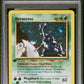 PSA 8 Pokémon TCG: 2000 Heracross 6/111  Neo Genesis 1st edition