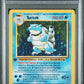 PSA 8 Pokémon TCG: German 1999 1st Edition - Turtok 2/102 - Base Set Holo