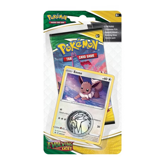 Pokémon TCG: Sword & Shield Evolving Skies Single Pack Blister  (Eevee)