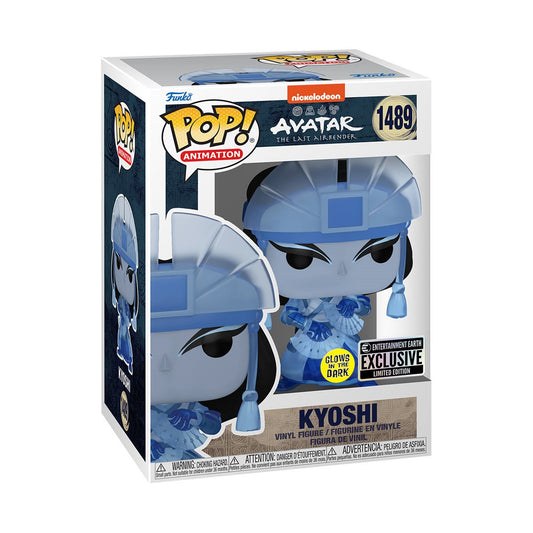 Funko PoP! TV: Kyoshi (Avatar The Last Airbender) 1489 (Glow in The Dark)(Entertainment Exclusive Limited edition)