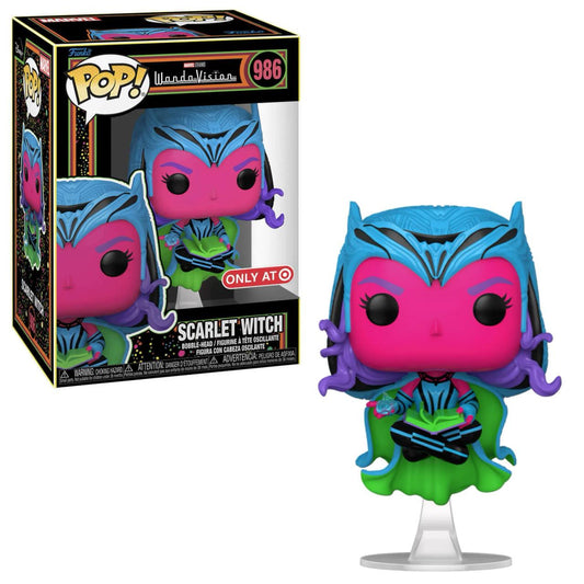 Funko PoP! Marvel: Scarlet Witch (WandaVision)(Blacklight) 986 (Target Exclusive)