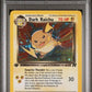 PSA 9 Pokémon TCG: 2000 Dark Raichu 83/82 Team Rocket 1st Edition