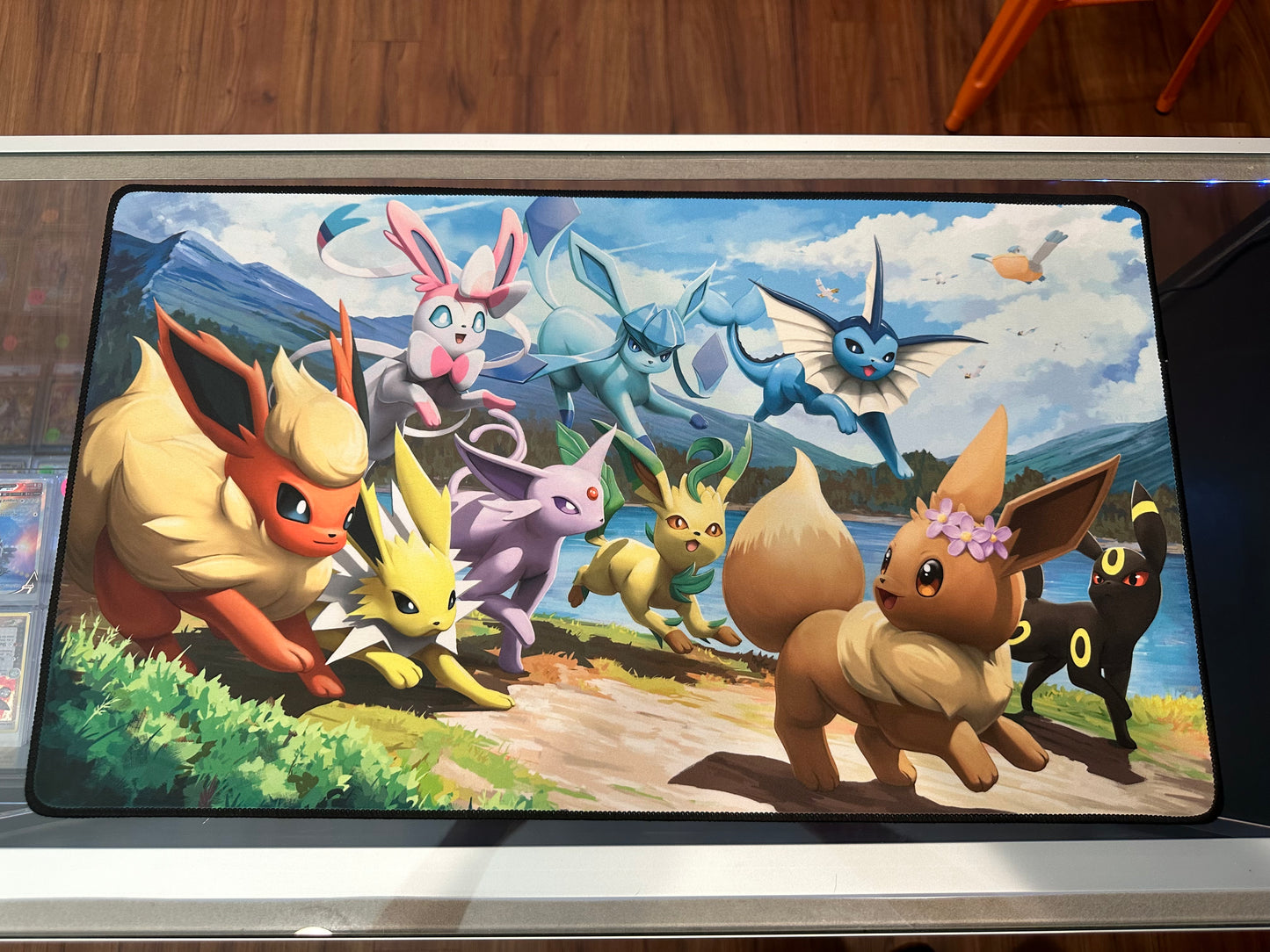 Eeveelutions Pokemon Playmat