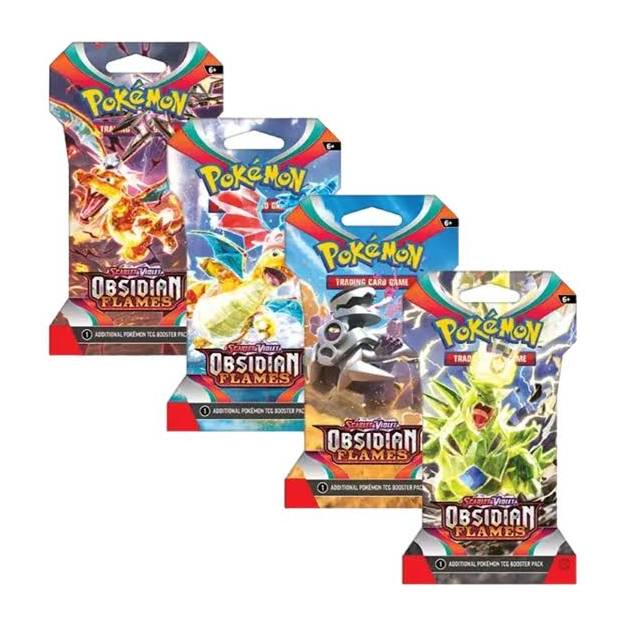 Pokémon TCG: Scarlet & Violet Obsidian Flames Sleeved Booster Pack