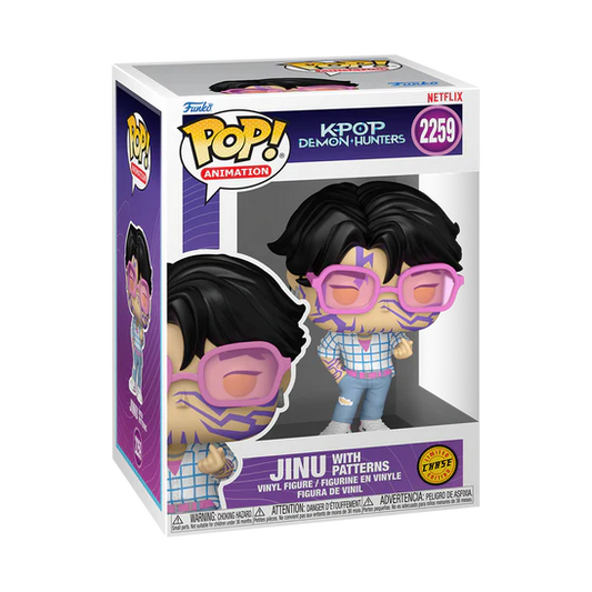 Funko PoP! Animation: Kpop Demon Hunters - Jinu with Patterns 2259 (Limited Chase Edition)