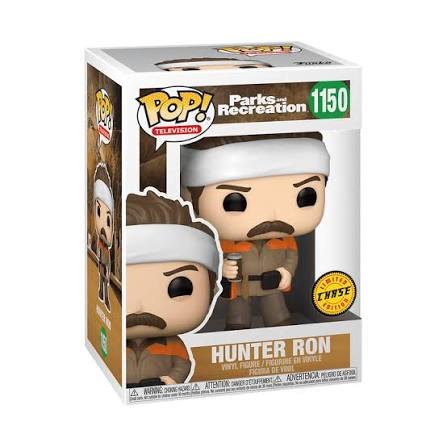 Funko PoP! Television: Parks & Recreation: Hunter Ron - 1150 - (Limited Chase Edition)