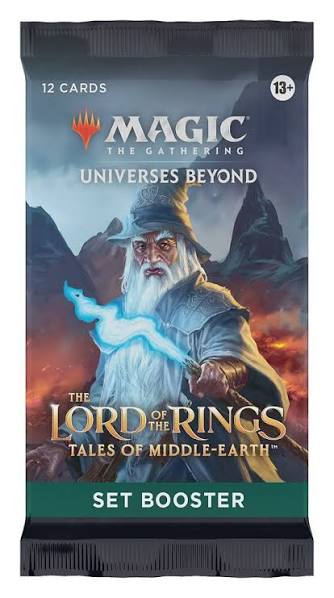 Magic The Gathering: Universes Beyond: The Lord of the Rings: Tales of Middle-earth - Set Booster Pac - Set Booster Pack