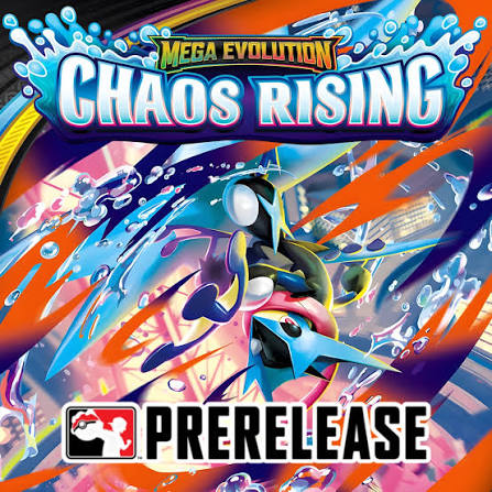 EPIC Pokémon Chaos Rising Prerelease - Sat 05/09/2026 - Woodbridge