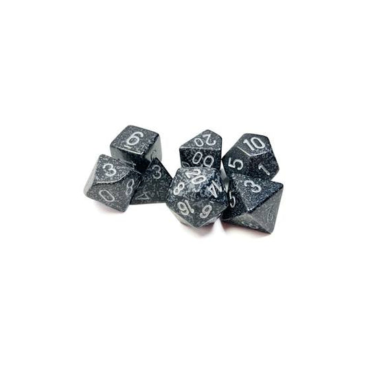 Chessex: Dice Speckled Ninja 7 Dice Set