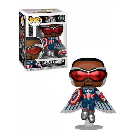 Funko PoP! Marvel: Captain America (The Falcon and the Winter Soldier) 817 Special Edition