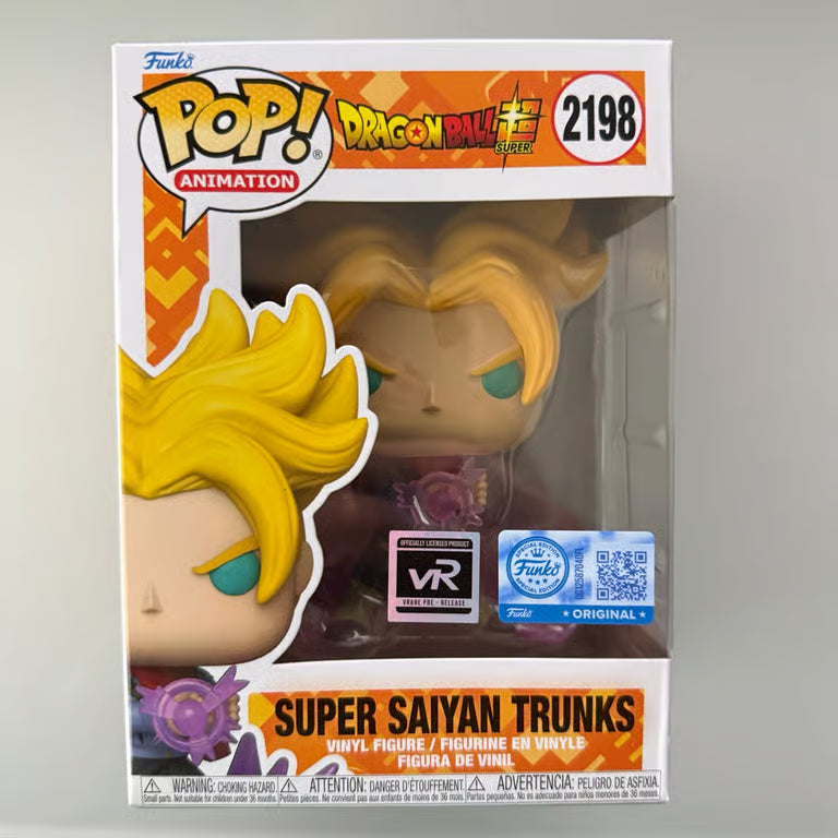 Funko PoP! Animation: Dragon Ball Super - Super Saiyan Trunks - 2198 - (Vrare Pre Release) (Funko Special Edition)