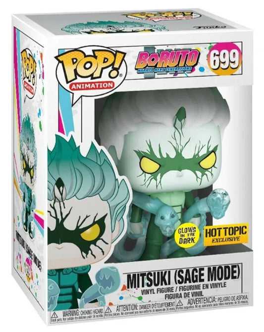 Funko PoP! Boruto: Mitsuki [Sage Mode] 699 (Glow in the Dark)(Hot Topic Exclusive)