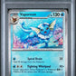 PSA 9 Pokémon TCG: 2025 Vaporeon 022/131 SV: Prismatic Evolution Master Ball Reverse Holo