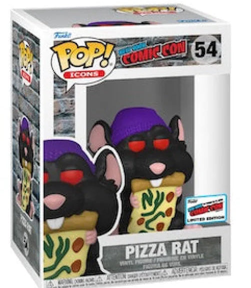 Funko PoP! New York Comic Con: Pizza Rat 54 ( New York October 12-15,2023 Comic Con Limited Edition)