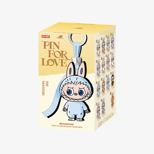 Pop Mart: Labubu - The Monsters - Pin for Love Series - Vinyl Plush Pendant (A-M)